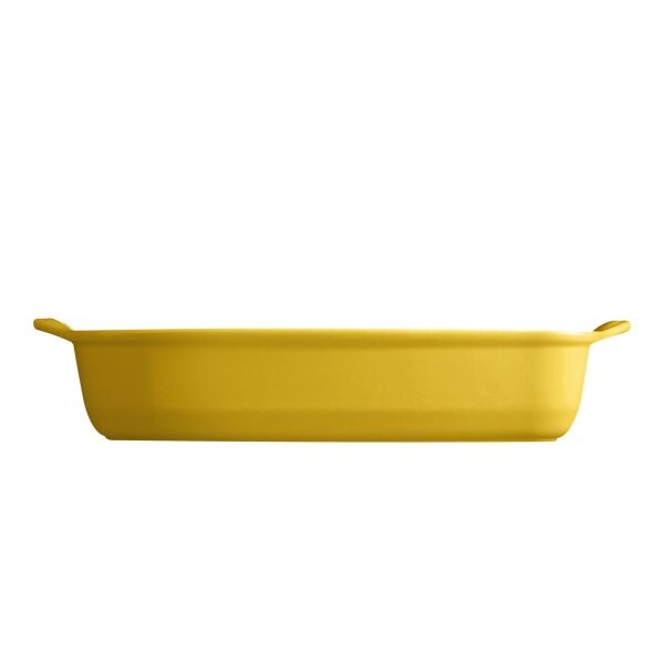 Emile Henry Fırın Kabı Dikdörtgen 42,5 x 28 cm Mat Sarı/Provence Yellow