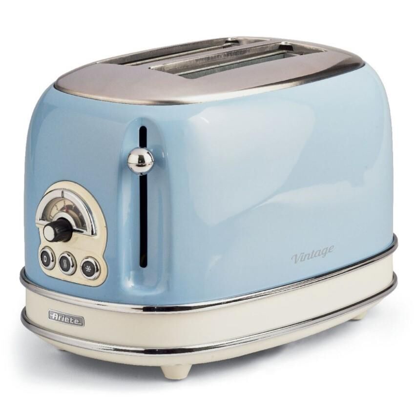 Ariete Vintage Ekmek Kızartma Makinesi Mavi