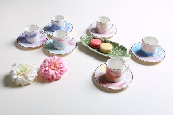 Porland Cosmos Kahve Takımı 12 Parça