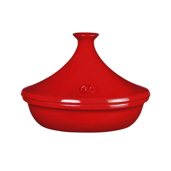 Emile Henry Tajin 27 cm 3 Lt Kırmızı/Burgundy