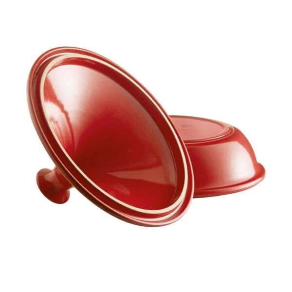 Emile Henry Tajin 27 cm 3 Lt Kırmızı/Burgundy