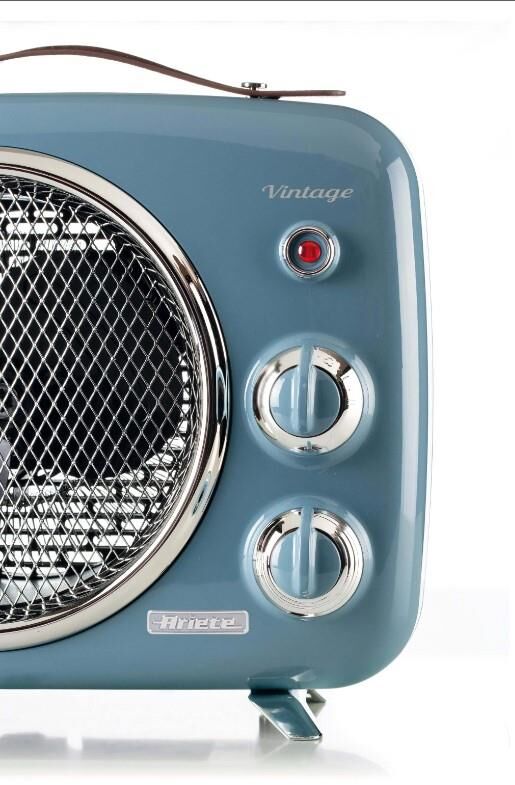 Ariete Vintage Fanlı Isıtıcı ve Soğutucu Mavi