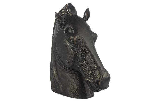 Mikasa Moor Siyah At Büst 36x16x37 cm