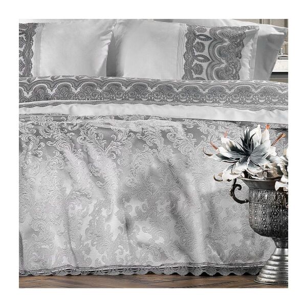 Zebra Casa Mantova Nevresimli Pike Takımı Gri