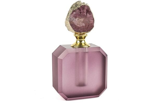 Mikasa Moor Mor Parfüm Şişesi 7x4x13 cm