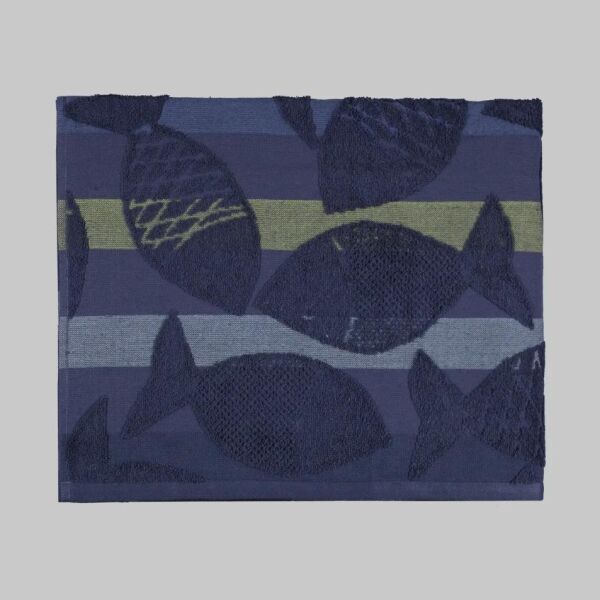 Sarev Mai 80x160 cm Havlu-Mavi