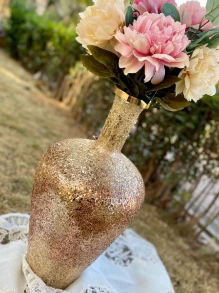 Wanelli Wn1159 Pessa Gold Vazo 59 cm