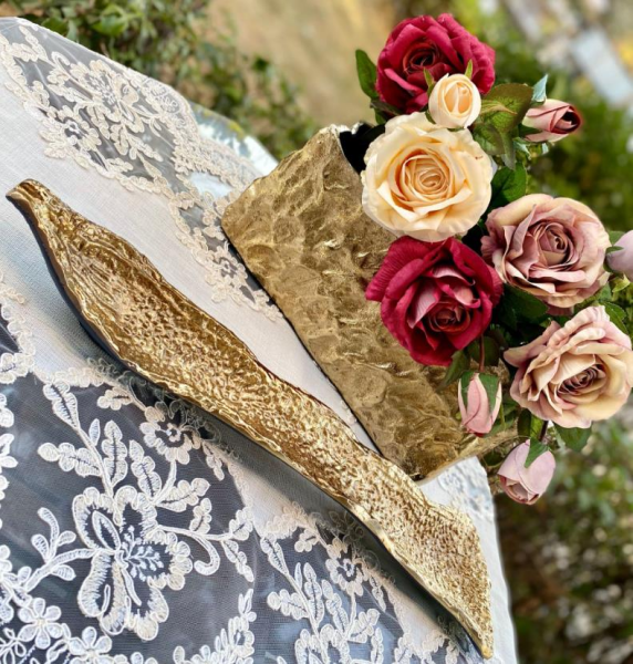 Wanelli Wn1166 Enzo Gold Vazo 10 x 17 cm