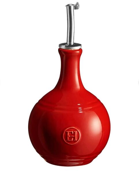 Emile Henry Yağdanlık 400 ml Kırmızı/Burgundy Kısa -340216