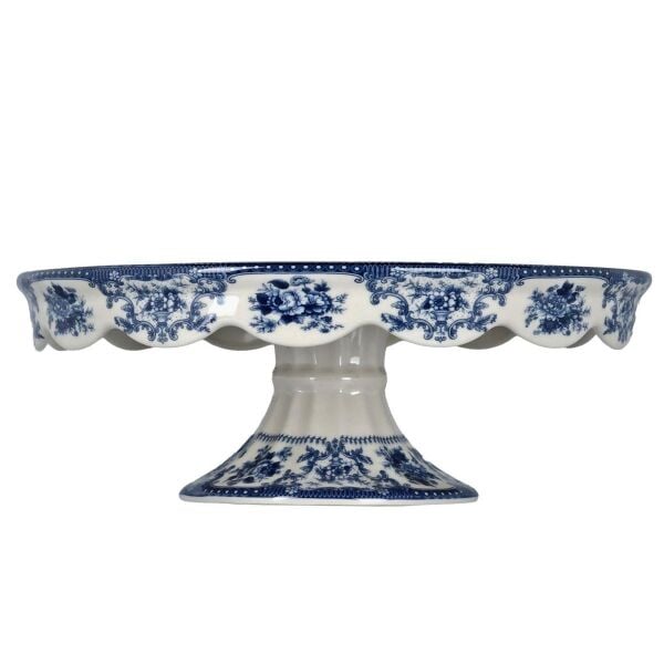 Lucky Art Florantine Ayakli Kek Standi 25Cm Mavi