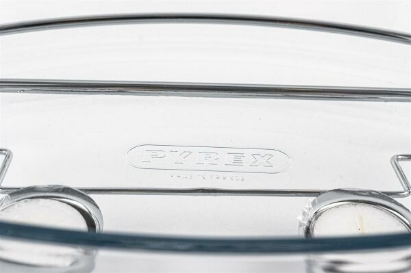 Mikasa Moor Nappa Cam Kapaklı Oval Servis 46x30x20 cm