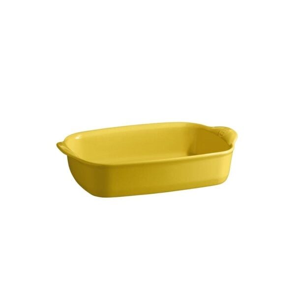Emile Henry Fırın Kabı Dikdörtgen 30 x 19 cm Mat Sarı/Provence Yellow