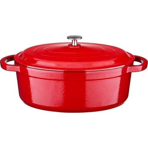 Leggno FLM4881OT23RD Oval Döküm Tencere 23 x 29 Cm