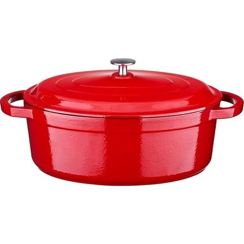 Leggno FLM4881OT23RD Oval Döküm Tencere 23 x 29 Cm