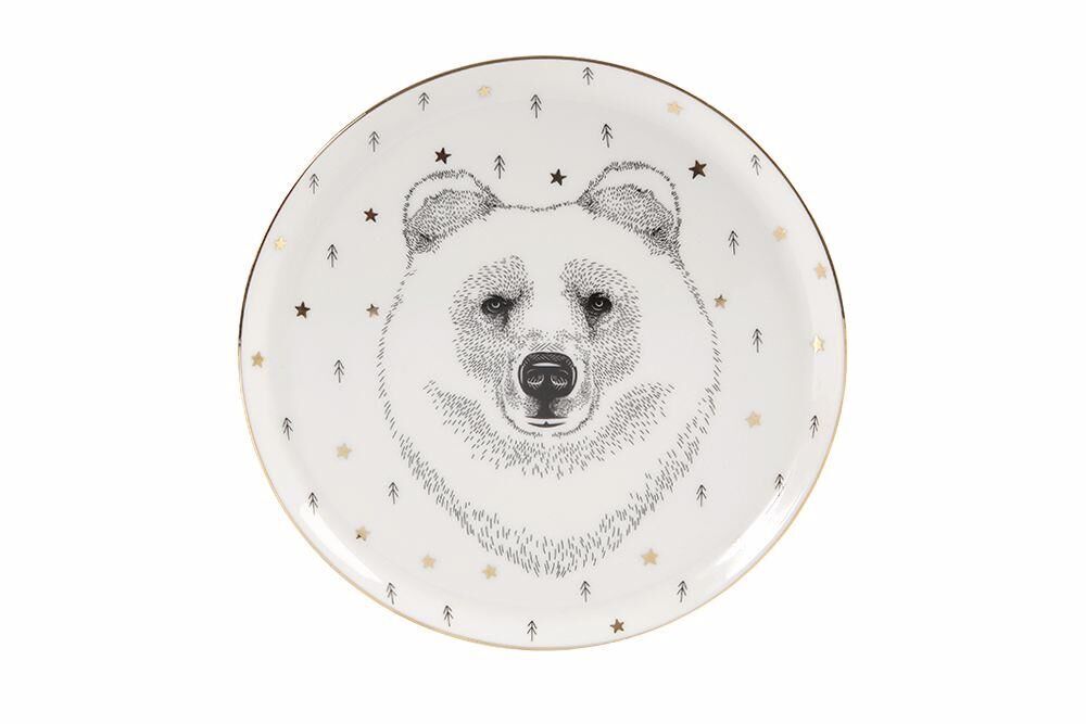 Porland Forest 4'lü Pasta Takımı 20cm