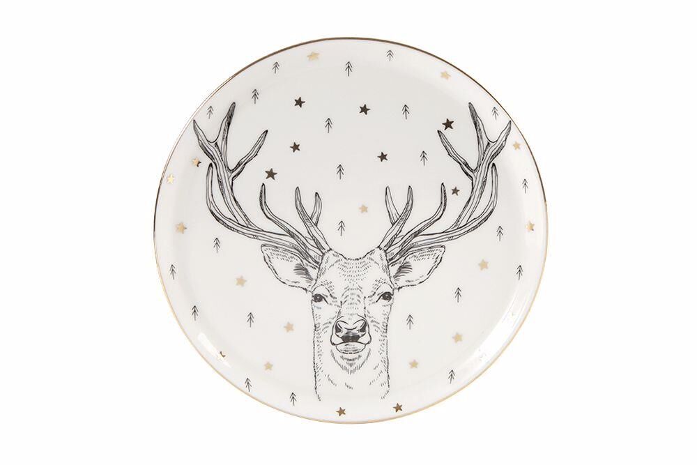 Porland Forest 4'lü Pasta Takımı 20cm