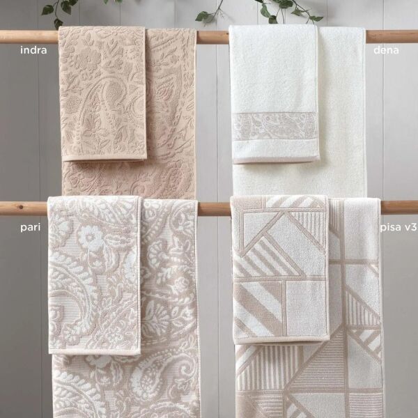 Sarev İndra 80x150 cm cm Havlu-Bej
