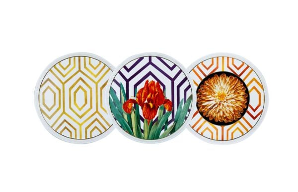 Luckyart Marian 6'lı Bone 27 Cm Servis Tabağı Seti