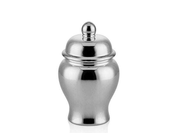 Lamedore Vases Gümüş Vazo 10X10X16 cm