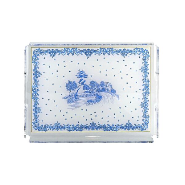 Lucky Art Florance Pleksı Tepsi 30x22