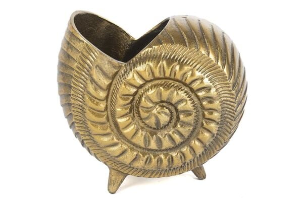 Mikasa Moor Salyangoz Antik Gold Saksı 32x20x30 cm