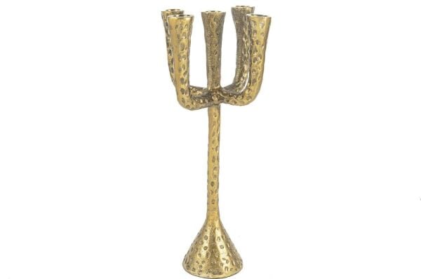 Mikasa Moor Antik Gold Şamdan 19x19x40 cm
