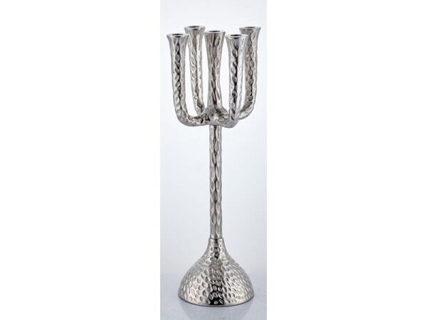 Lamedore Cactüs Large Candle Stand 5 Lights Nickel17X17X58 cm