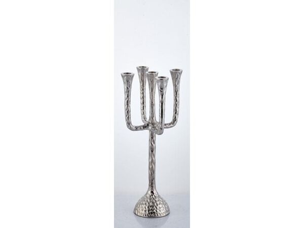 Lamedore Cactüs Small Candlestand 5 Lıghts Nickel 15X15X44 cm