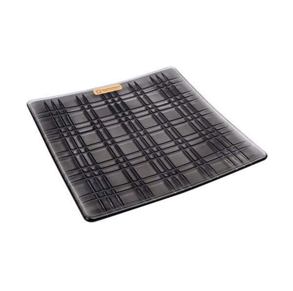 Nachtmann Square Smoke 21 cm Kare Servis S/2