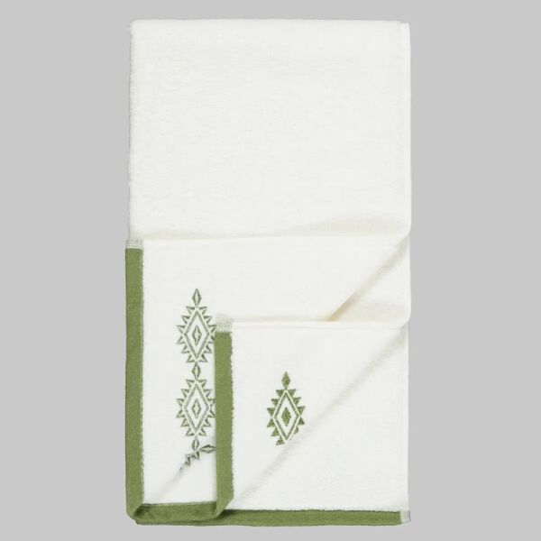 Sarev Milagros Shine 50x90 cm  Havlu-Yeşil