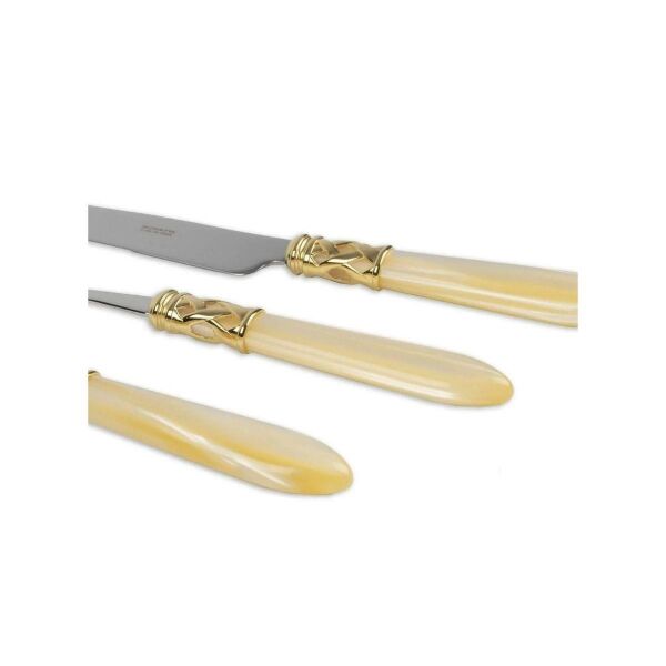 Bugatti Aladdin Ivory Gold 75 Parça Çkb Seti