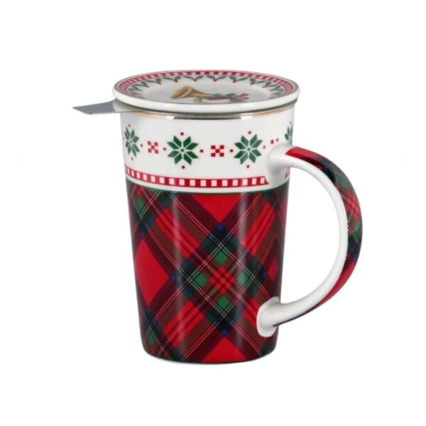 Lucky Art Merrilyn Bone Kapakli Kupa 400Ml