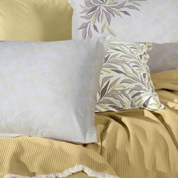 Sarev Adrıan Pike Takımı 1 Yastık Sarı-Bej