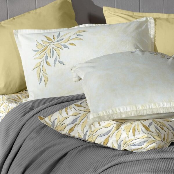 Sarev Adrıan Pike Takımı 1 Yastık Gri-Sarı