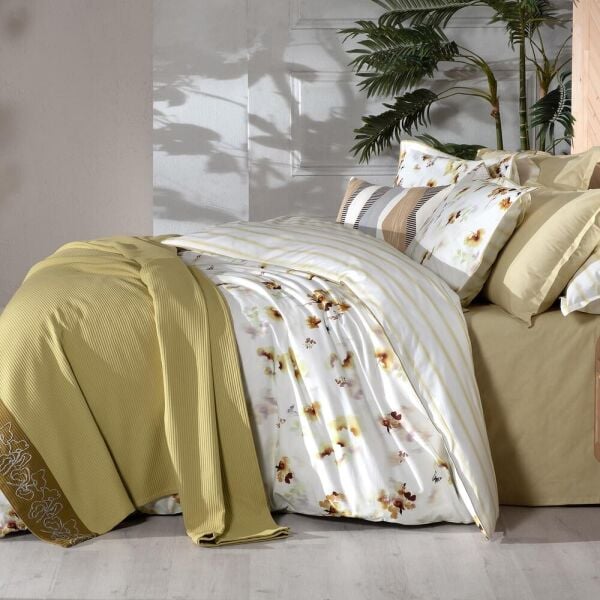 Sarev Eva Jadon Çift Kişilik Pike Takımı Nevresim