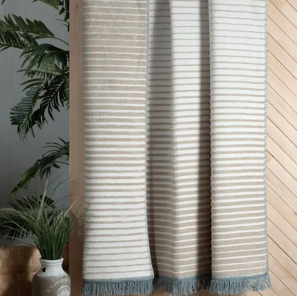 Sarev Jolie Battaniye Tek Kişilik-Bej