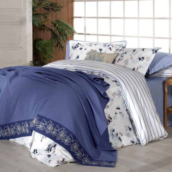 Sarev Eva Jadon Çift Kişilik Pike Takımı Nevresim