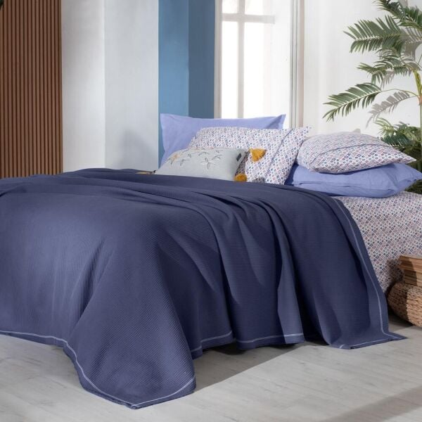 Sarev Abel Pike Takımı 1 Yastık-Lacivert