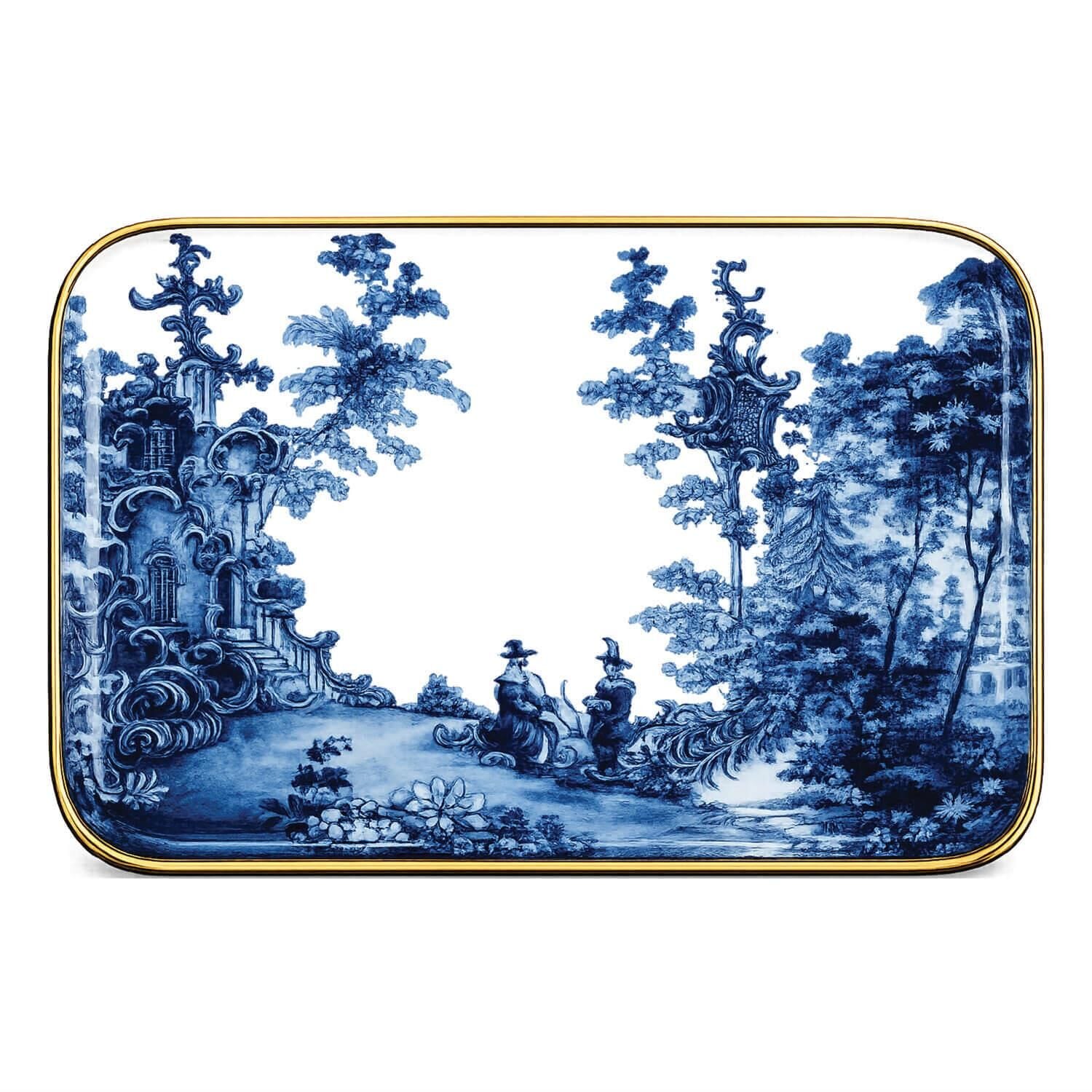 Lucky Art Florantine Dekoratif Tepsi 26x18cm