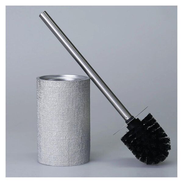 Selim Dekor Linen Banyo Setı Gümüş