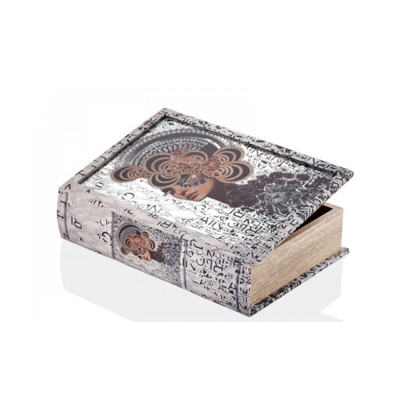 Canba Kokos Kadın Kıtap Kutu 30 x 21 Cm