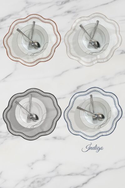 Nazik Home Olimpos 4'lü Supla-İndigo