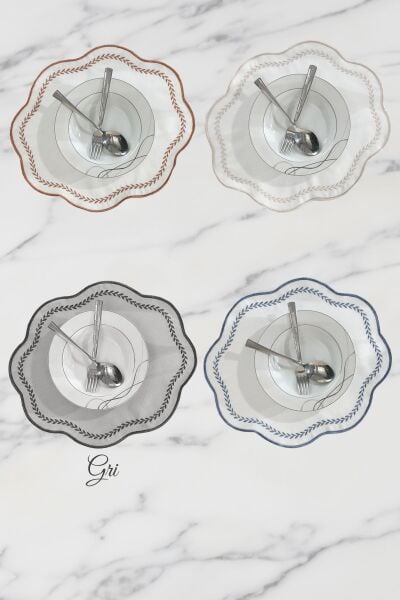 Nazik Home Olimpos 4'lü Supla-Gri