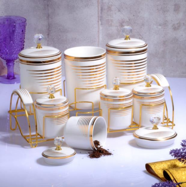 Kosova Twn-015 Telli 7'li Baharatlık Beyaz-Gold