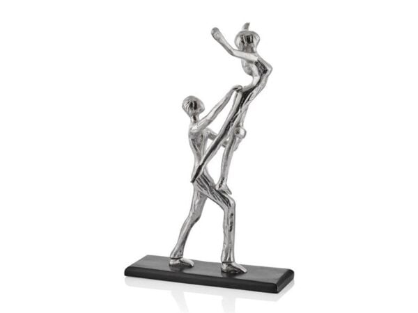 Lamedore Bale Yapan Çift Büyük Dekoratif 52 x 20 x 33 Cm