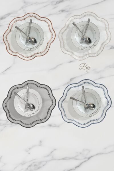 Nazik Home Olimpos 4'lü Supla-Bej