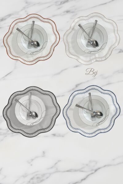 Nazik Home Olimpos 4'lü Supla-Bej