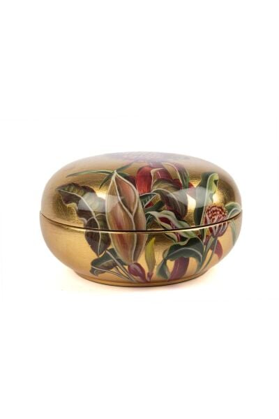 Mikasa Moor Gold Fiore Kapaklı Kutu 21x12cm