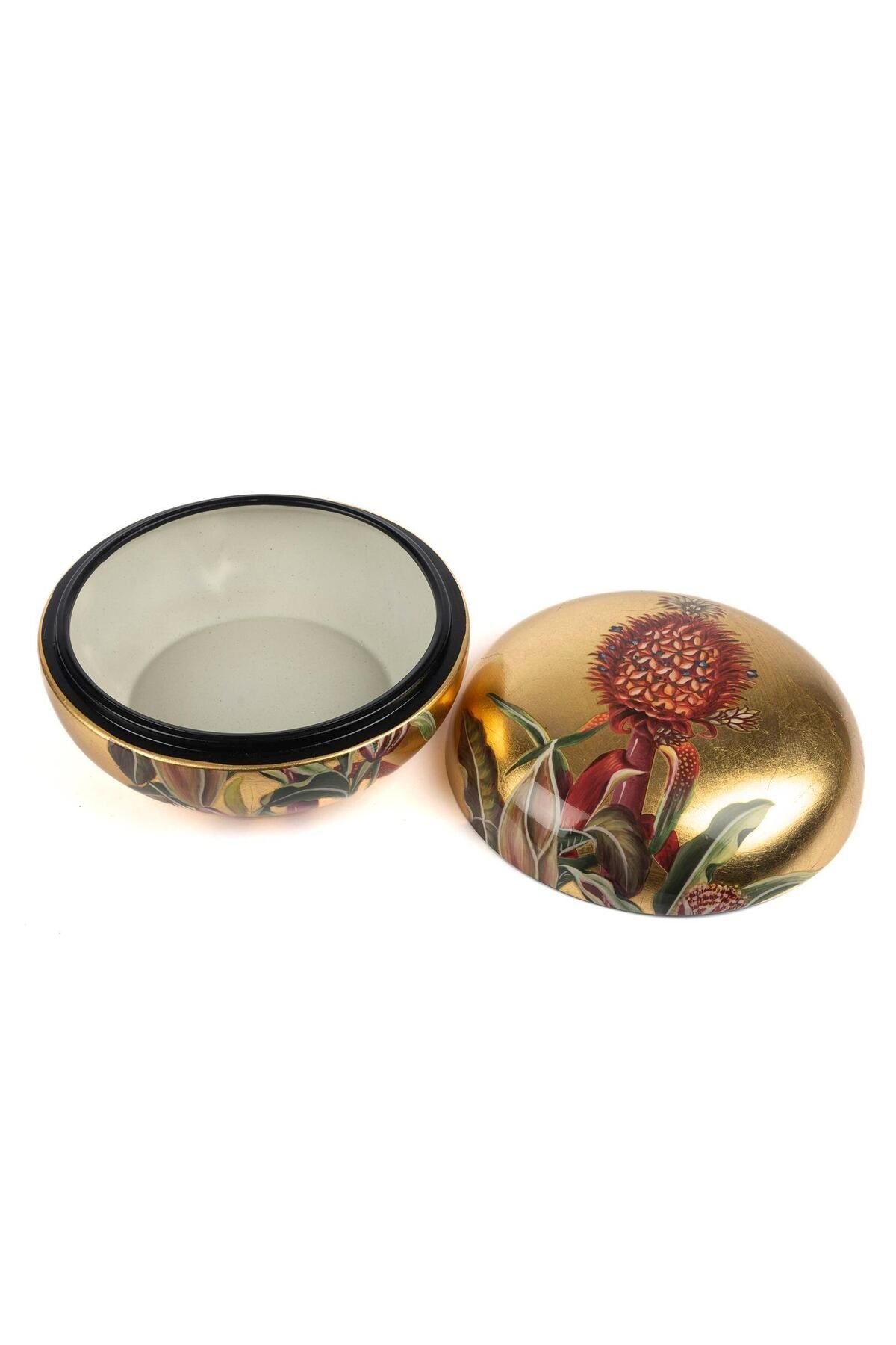 Mikasa Moor Gold Fiore Kapaklı Kutu 21x12cm