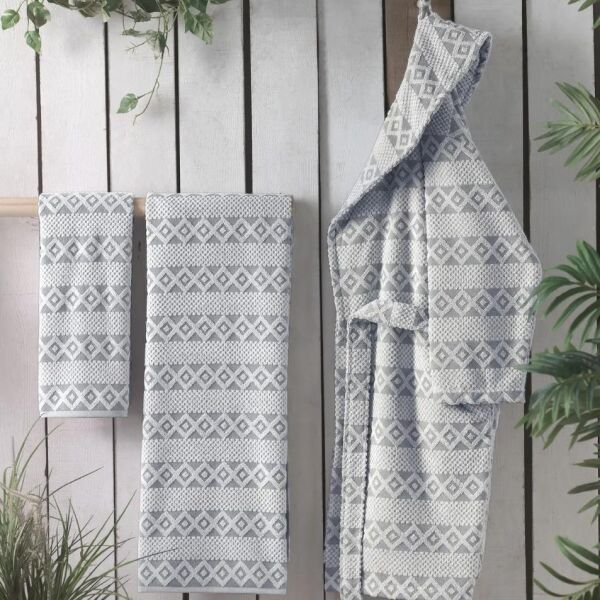 Sarev Tily 80x160 cm Havlu-Gri